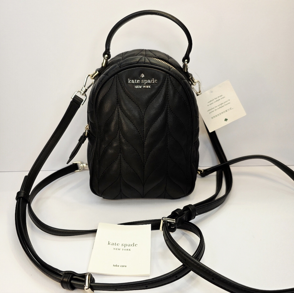 NEW Kate Spade New YorkBriar Lane Quilted Mini Convertible Backpack